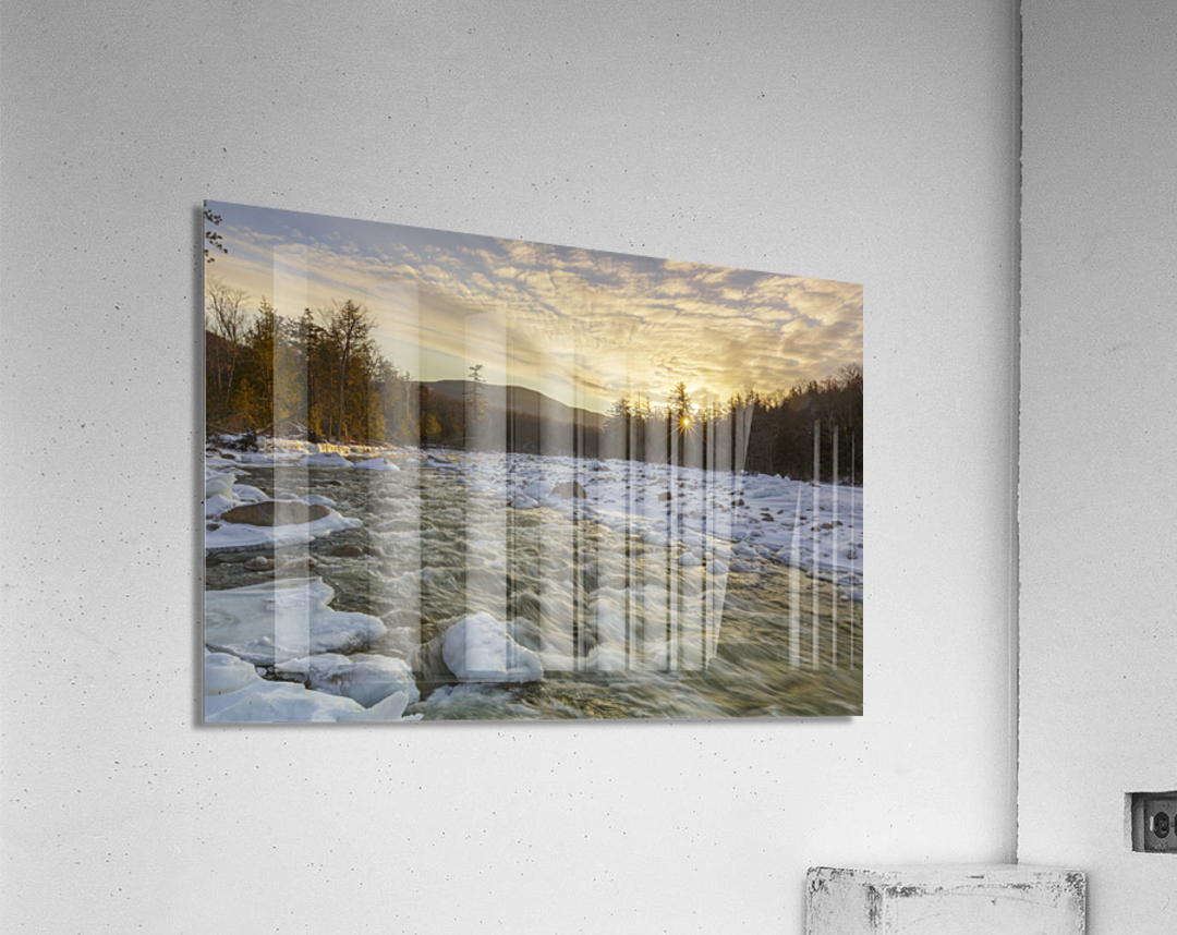 East Branch of the Pemigewasset River - Lincoln New Hampshire Acrylic Print
