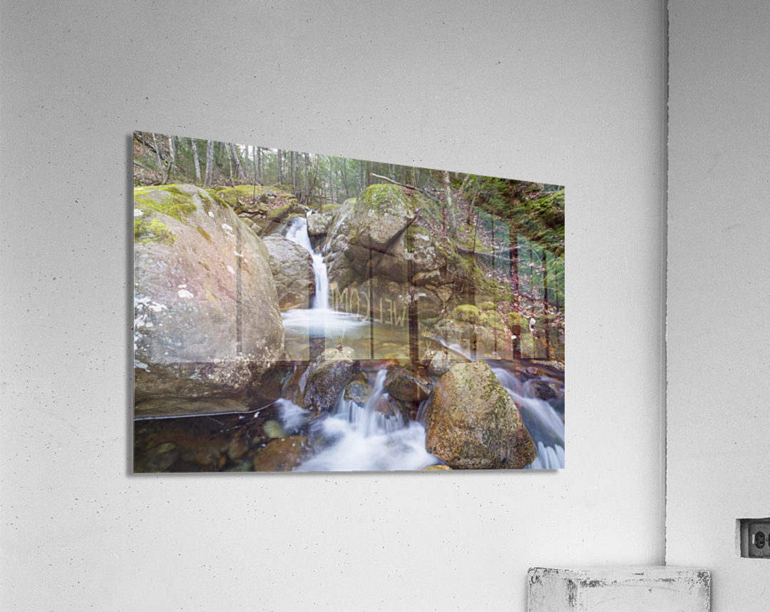 Flume Brook - Franconia Notch New Hampshire Acrylic Print