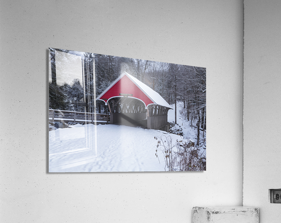 Franconia Notch - White Mountains New Hampshire Acrylic Print