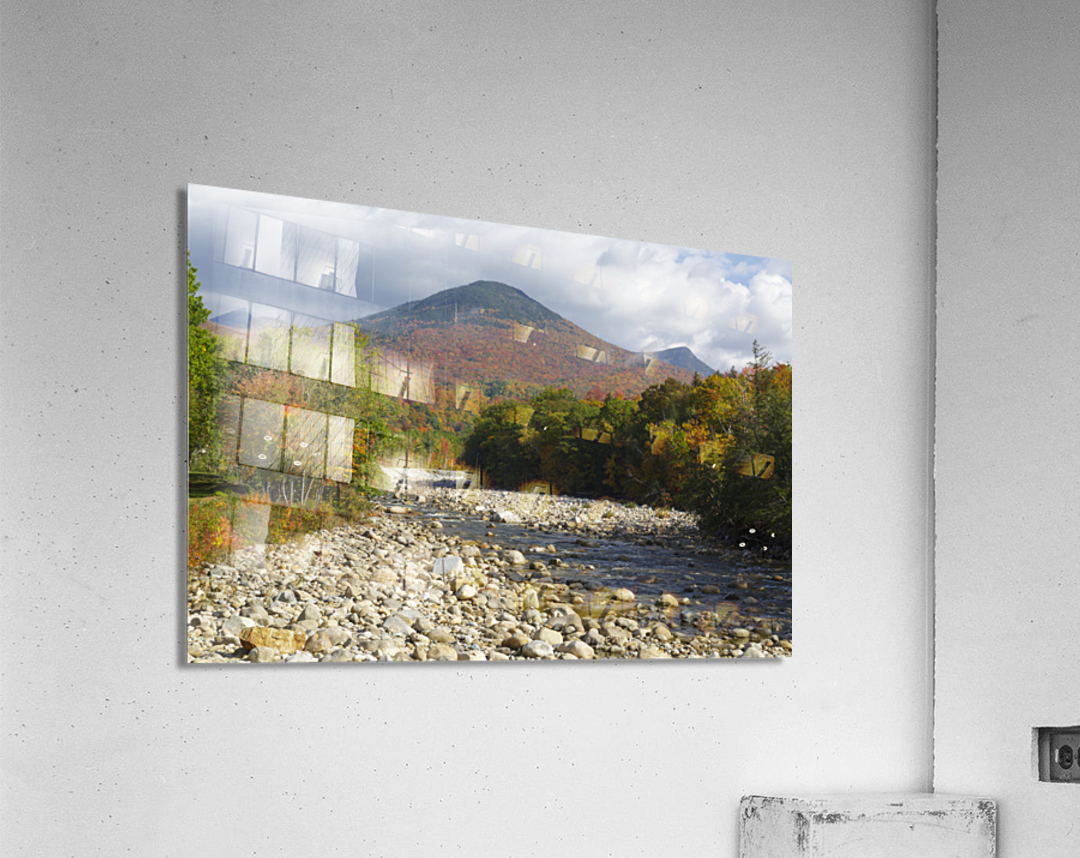 East Branch of the Pemigewasset River - Lincoln New Hampshire Acrylic Print