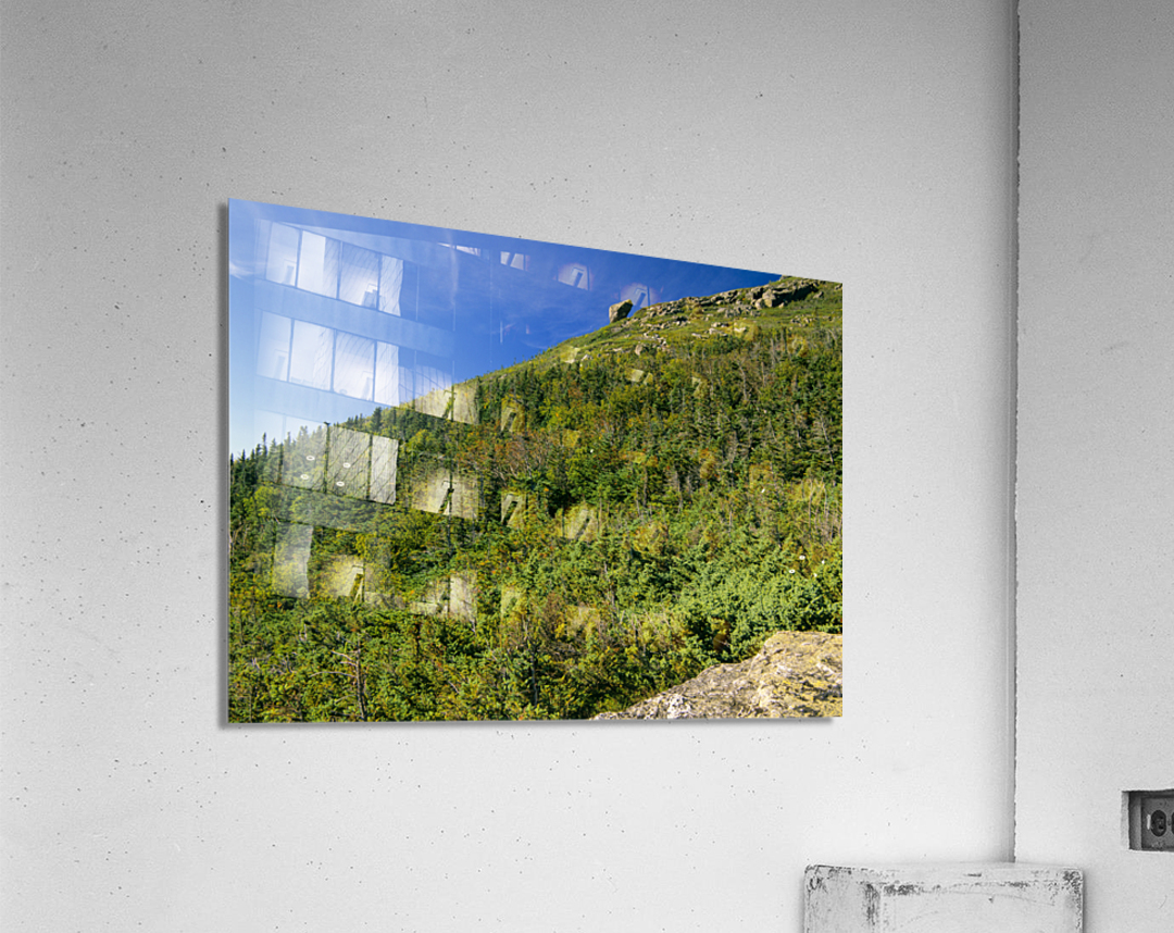 Glen Boulder - White Mountains New Hampshire Acrylic Print