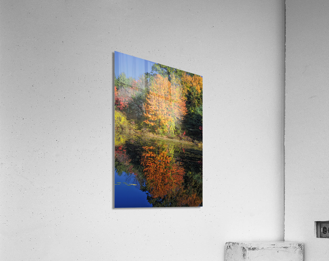 Clark Pond - Auburn New Hampshire Acrylic Print