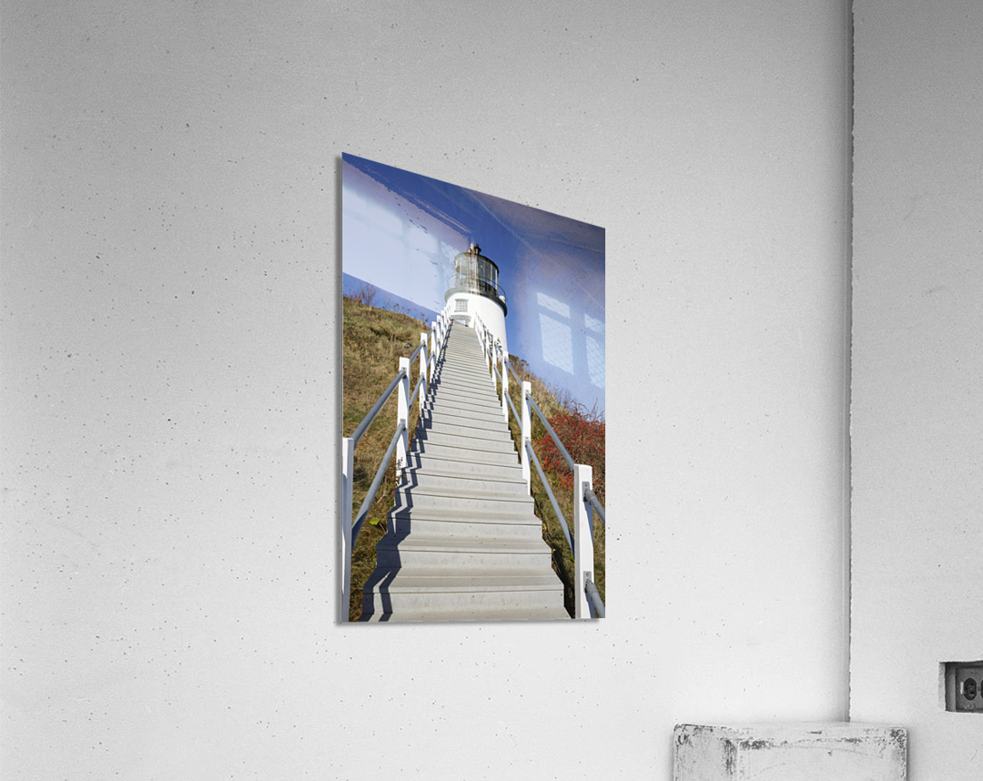 Owls Head Light - Owls Head Maine Acrylic Print