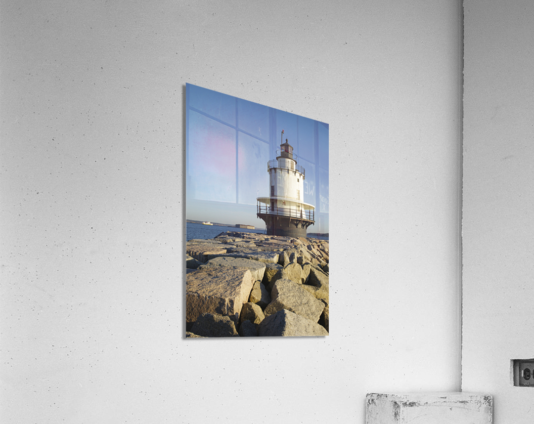Spring Point Ledge Lighthouse - South Portland Maine Acrylic Print