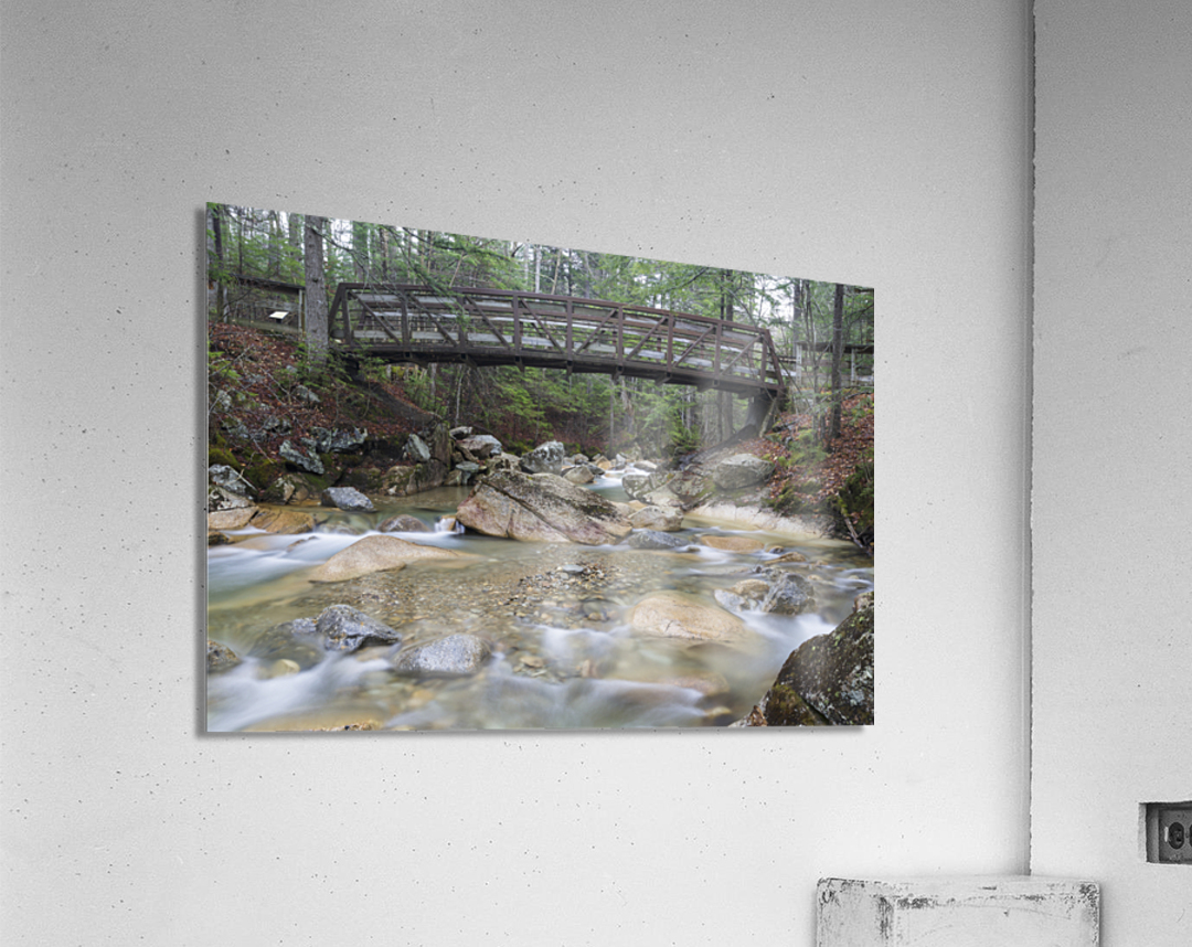 Pemigewasset River - Franconia Notch State Park New Hampshire U Acrylic Print