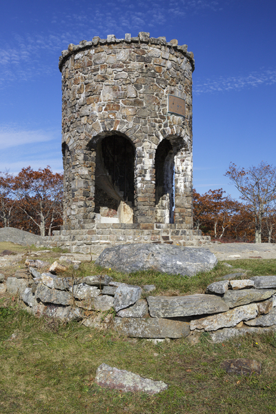Mt. Battie Tower - Camden Hills State Park Maine Print