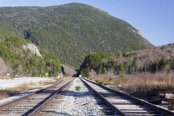 Conway Scenic Railroad - Crawford Notch New Hampshire Print