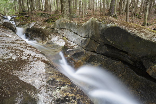 Loon Pond Mountain Cascades - Woodstock New Hampshire Print