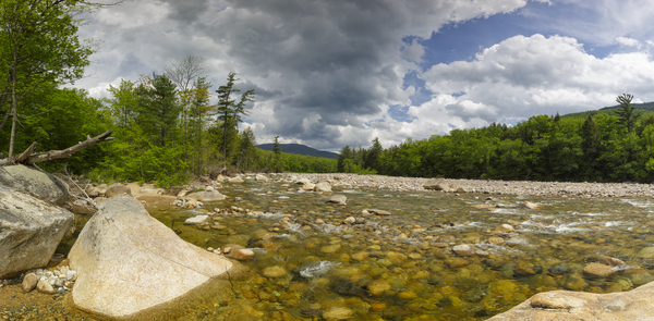 East Branch of the Pemigewasset River - Lincoln New Hampshire Print