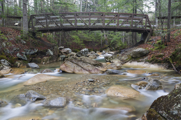 Pemigewasset River - Franconia Notch State Park New Hampshire U Print