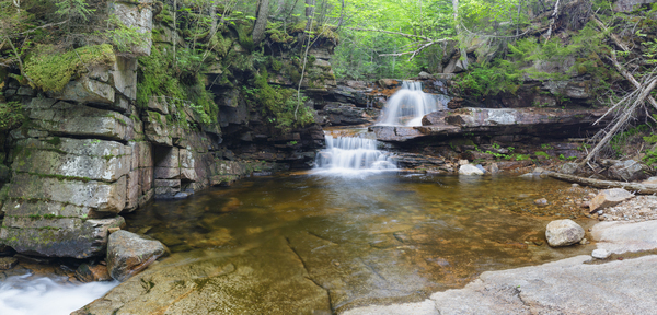 Bemis Brook Falls - Harts Location New Hampshire Print