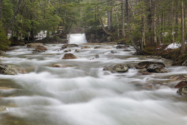 The Baby Flume - Franconia Notch State Park New Hampshire Print
