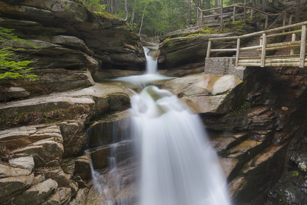 Sabbaday Falls - Waterville Valley New Hampshire Print