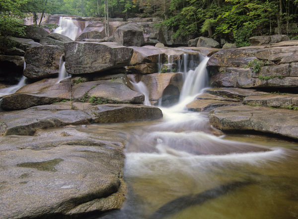 Dianas Baths - Bartlett New Hampshire Print