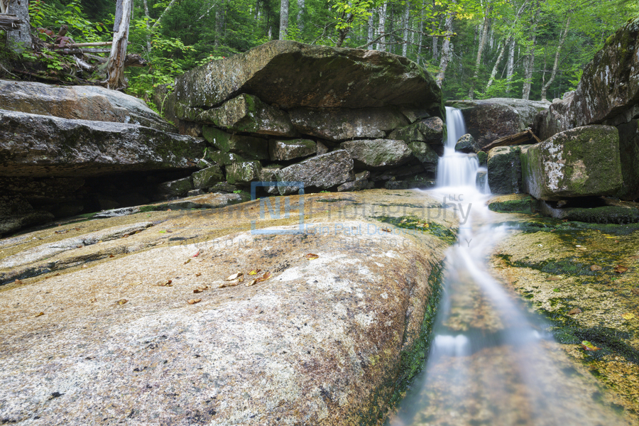 Mt Field Brook Cascades - Bethlehem New Hampshire  Print