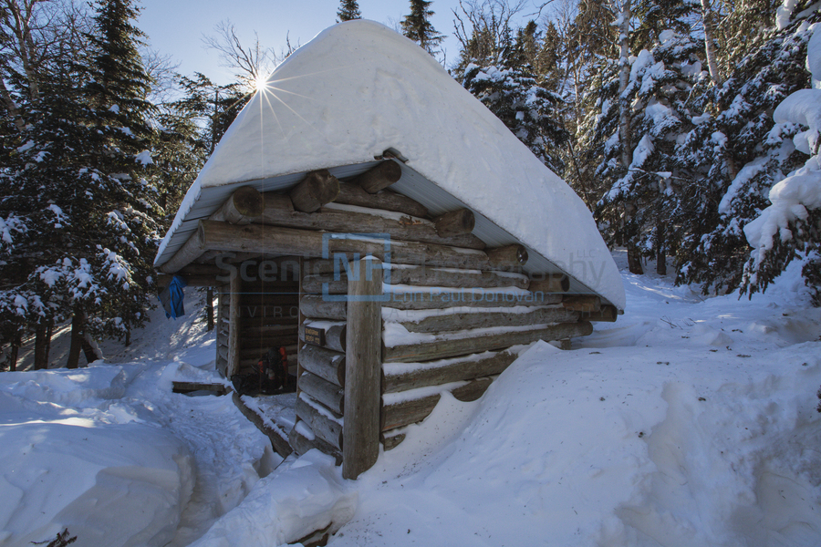 Beaver Brook Shelter - Appalachian Trail New Hampshire  Print