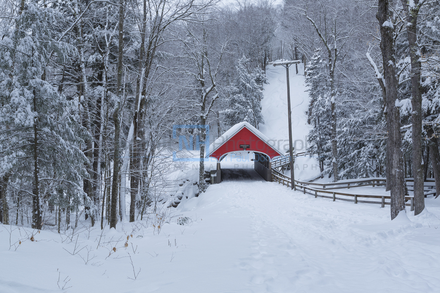 Franconia Notch - White Mountains New Hampshire  Print