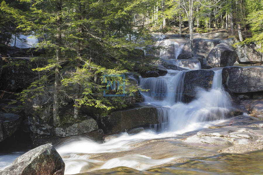 Dianas Baths - Bartlett New Hampshire  Print