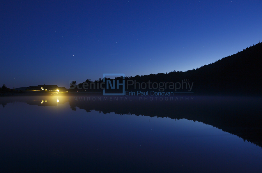 Saco Lake - White Mountain National Forest New Hampshire USA  Print