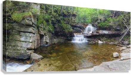 Bemis Brook Falls - Harts Location New Hampshire Canvas Print