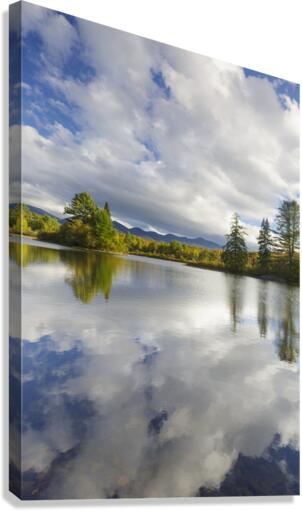 Coffin Pond - Sugar Hill New Hampshire Canvas Print