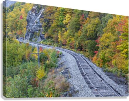 Maine Central Railroad - Harts Location New Hampshire Canvas Print