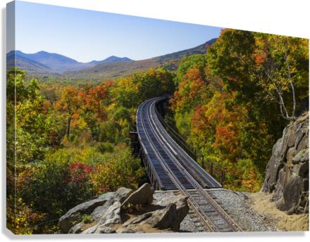 Frankenstein Trestle - Crawford Notch New Hampshire Canvas Print