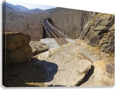 Frankenstein Trestle - Maine Central Railroad New Hampshire Canvas Print