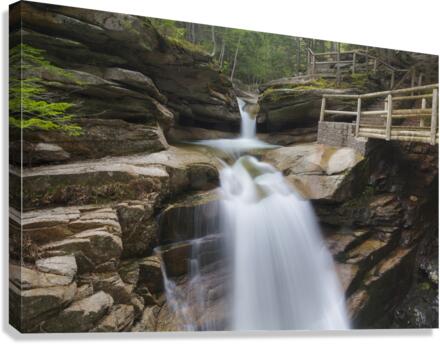 Sabbaday Falls - Waterville Valley New Hampshire Canvas Print