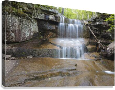 Champney Falls - Albany New Hampshire Canvas Print