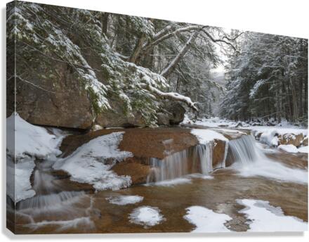 Pemigewasset River - Franconia Notch State Park New Hampshire Canvas Print