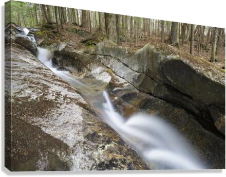 Loon Pond Mountain Cascades - Woodstock New Hampshire Canvas Print