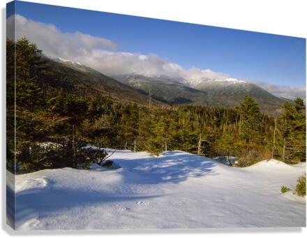 Lows Bald Spot - Mt Washington New Hampshire Canvas Print