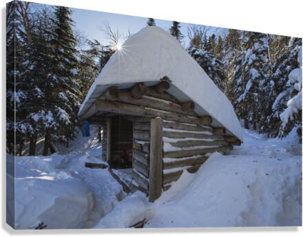 Beaver Brook Shelter - Appalachian Trail New Hampshire Canvas Print
