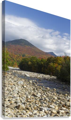East Branch of the Pemigewasset River - Lincoln New Hampshire Canvas Print