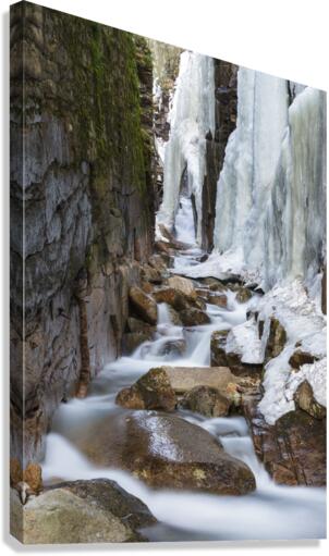 Flume Gorge - Franconia Notch State Park New Hampshire Canvas Print
