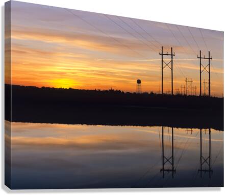 Salt Marsh - Hampton New Hampshire Canvas Print