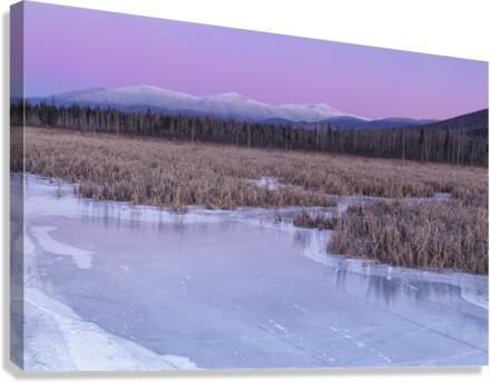 Presidential Range - Pondicherry Wildlife Refuge White Mountains Canvas Print