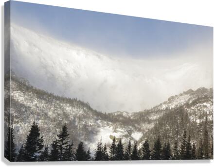 Tuckerman Ravine - Mount Washington White Mountains Canvas Print