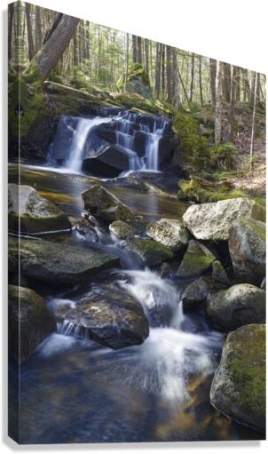Crooked Brook - North Woodstock New Hampshire Canvas Print