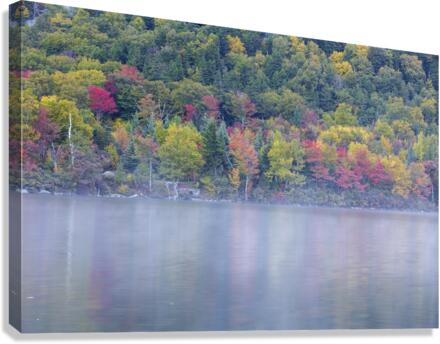 Echo Lake - Franconia Notch New Hampshire Canvas Print