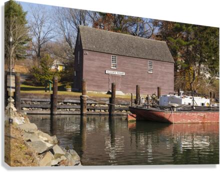 John Hancock Warehouse - York Maine Canvas Print