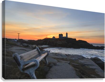 Cape Neddick Nubble Light - York Maine Canvas Print
