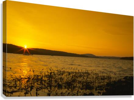 Lake Massabesic - Auburn New Hampshire Canvas Print