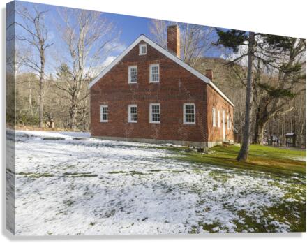 Brickett Place - Stow Maine Canvas Print