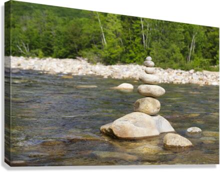 East Branch of the Pemigewasset River - Lincoln New Hampshire Canvas Print