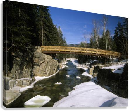 The Rocky Gorge Viewing Area Canvas Print
