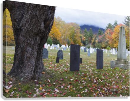 Kinsman Cemetery - Easton New Hampshire USA Canvas Print