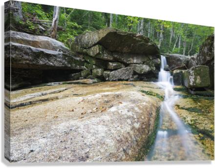 Mt Field Brook Cascades - Bethlehem New Hampshire Canvas Print