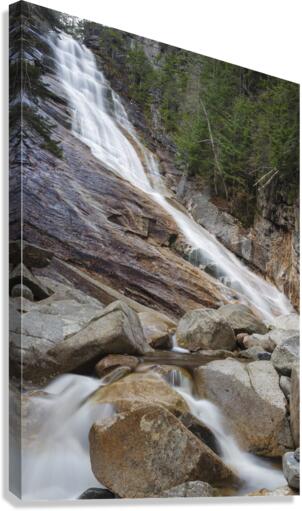 Ripley Falls - Crawford Notch State Park New Hampshire Canvas Print